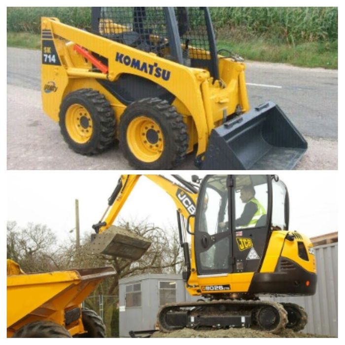 Bobcat utilaje miniexcavator