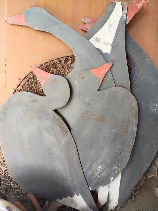 Макет      гусей