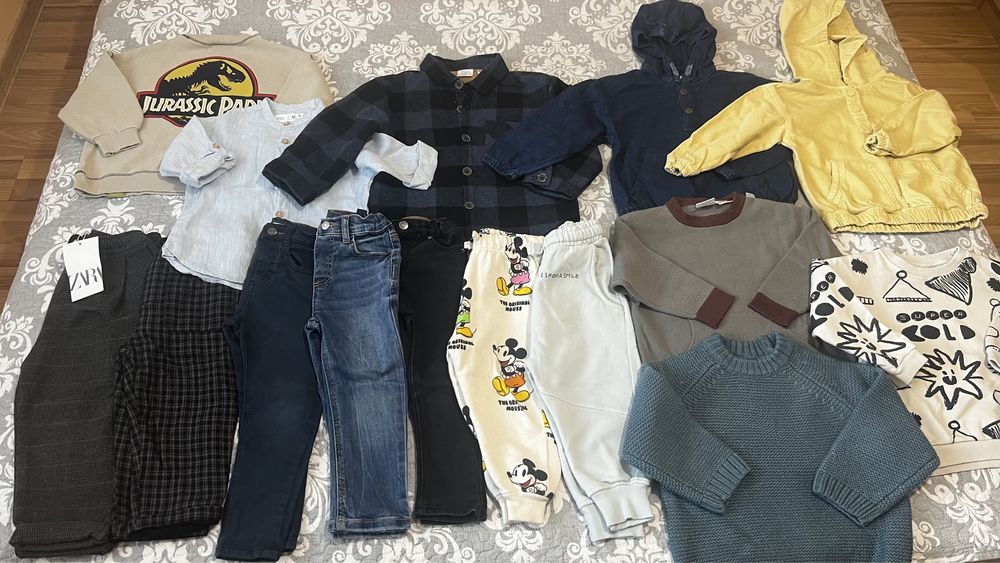 Zara дънки, блузи, якета, ризи за момче