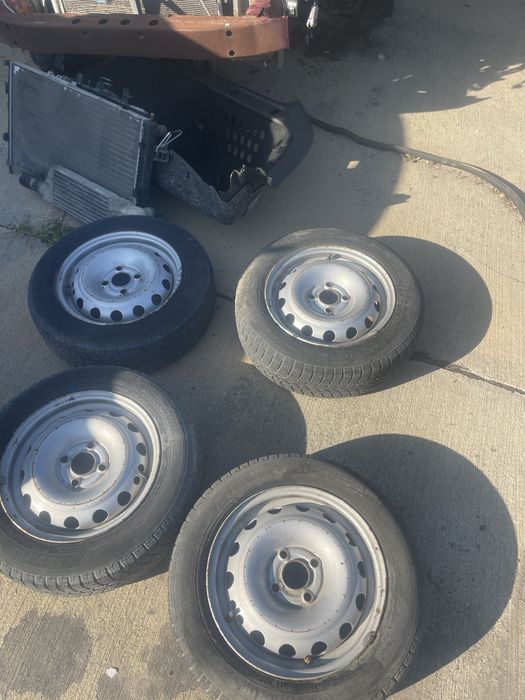 Продавам 5 броя железни джанти 14” за Opel Combo и Corsa C