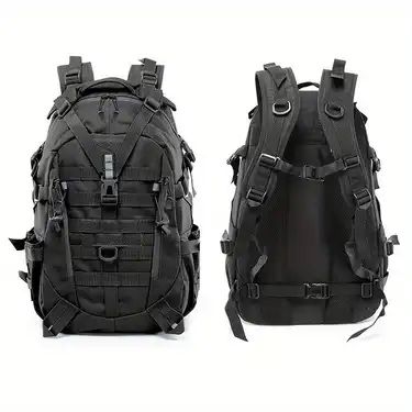 тактическа раница+светлоотразител Military 40L Molle водоустойчива