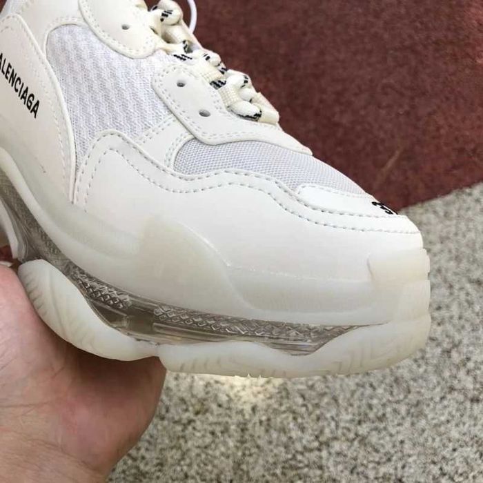 Balenciaga Triple S - White/Brown/Cream