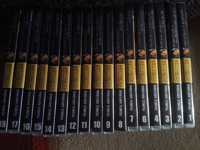 Colectia ,,Personalitati care au schimbat istoria omeniri ,17 dvd_uri