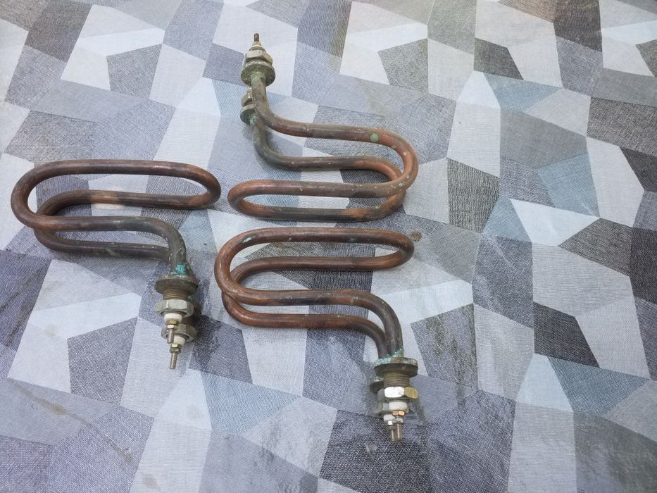 ТЭНЫ ВОДЯНЫЕ Медные для дисциллятора ДЭ 10  2500×220  3шт