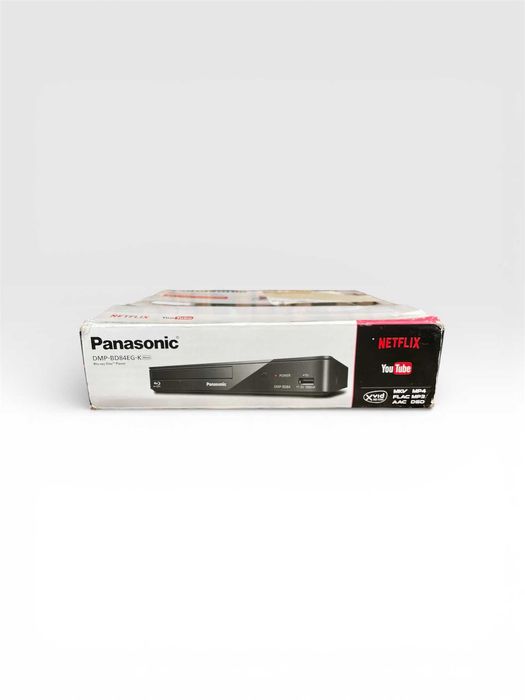 Panasonic DMP-BD84EG-K 2D Blu-ray диск/DVD плейър Panasonic DMP-BD84