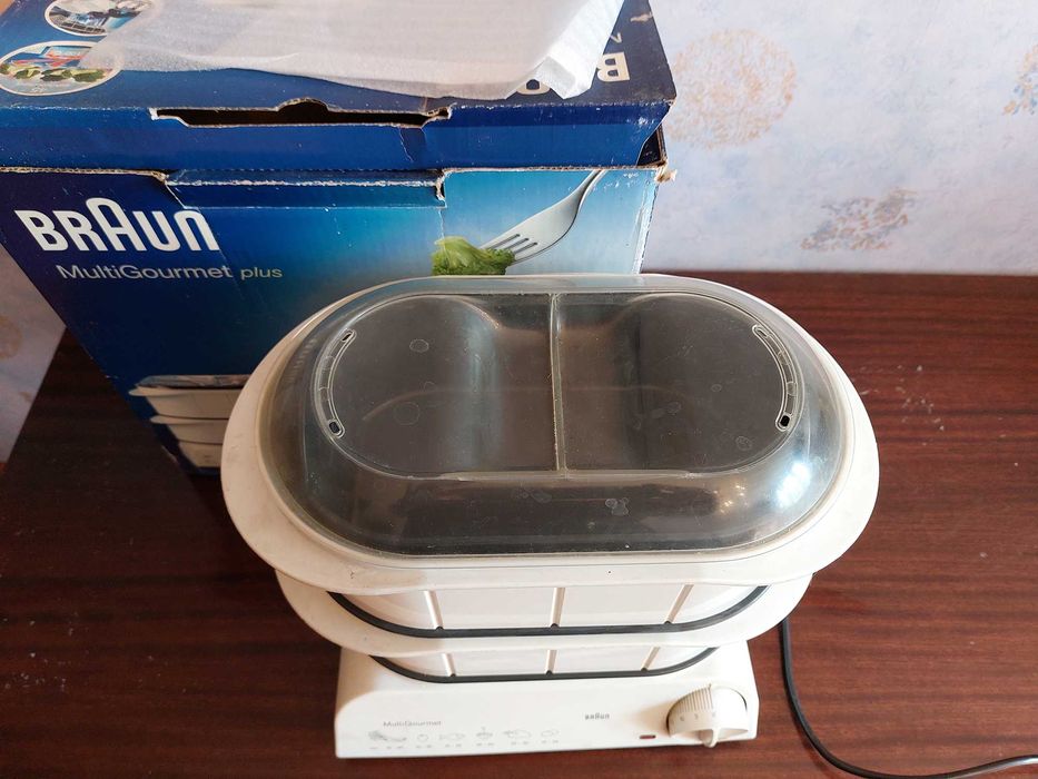 Мультиварка, пароварка двухъярусная Braun