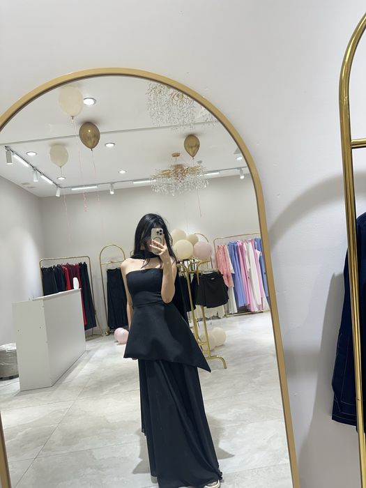 Платье вечернее черное