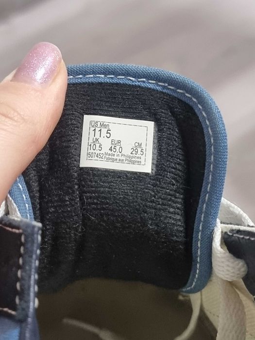 Кеды Vans Old School синие