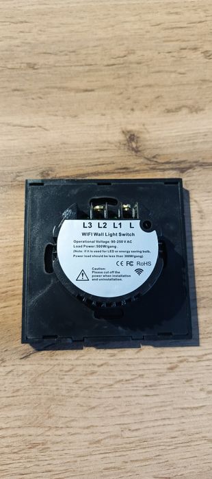 Выключатель сенсорный Wi-Fi + ZigBee