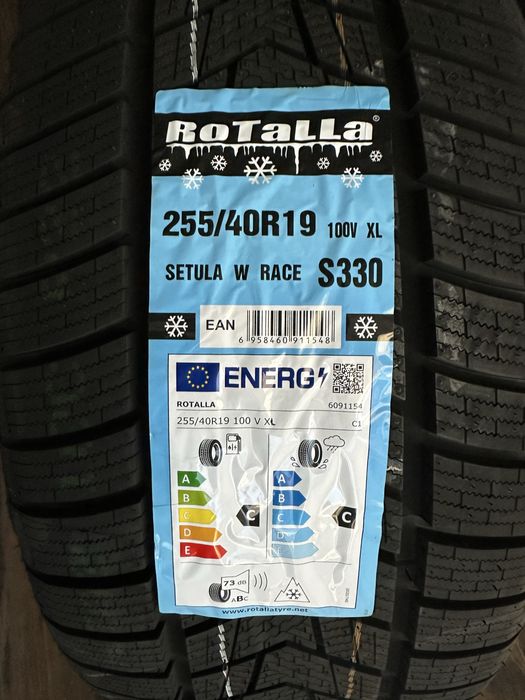 Зимен спорт пакет ROTALLA 235/45R19 255/40R19 НОВ DOT 2354519  2554019