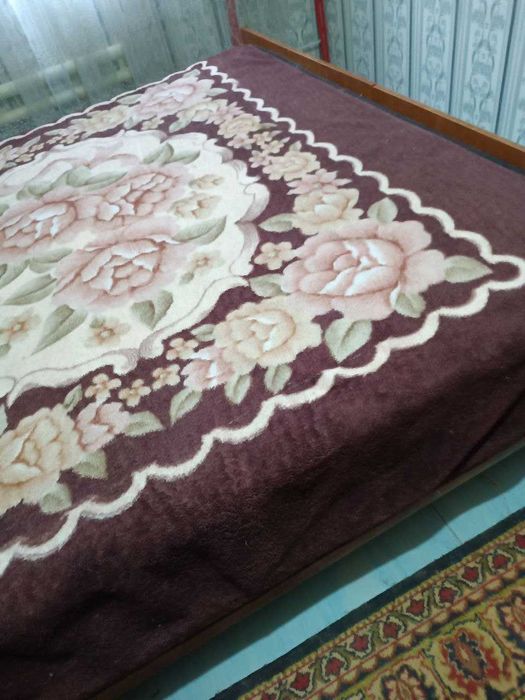 Две кровати с ортопедическими матрасами.