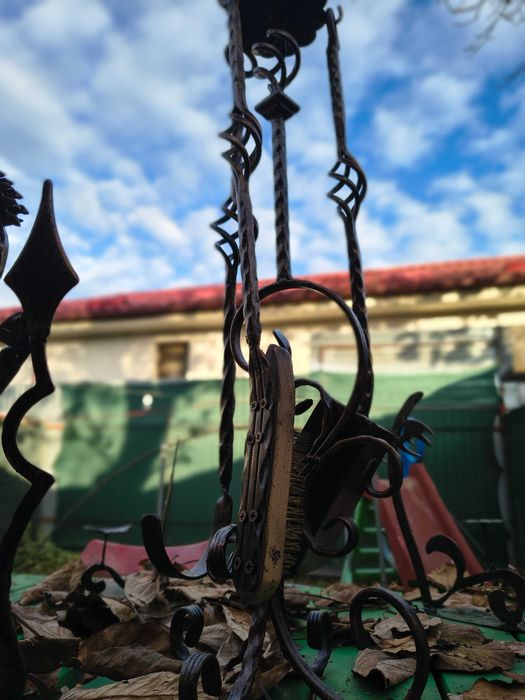 Suporți lumanari fier forjat