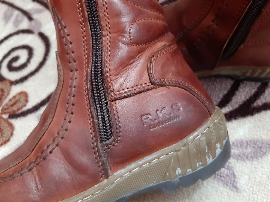 Детски ботички естествена кожа номер 26