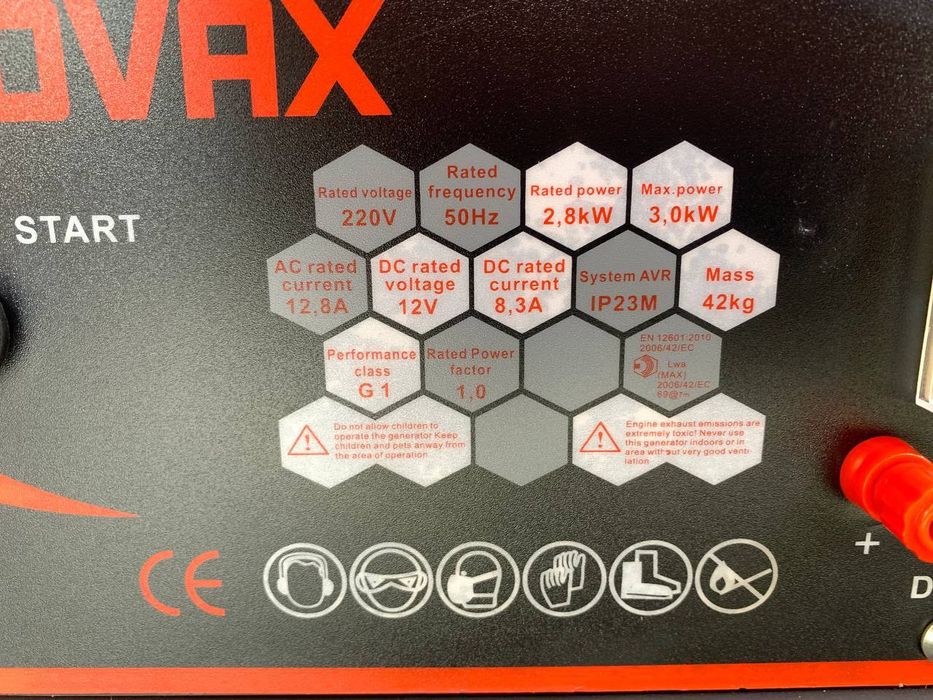 Covax EPH37700E 3 kw