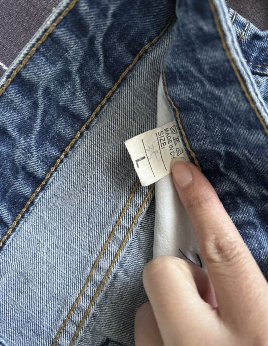 Blugi scurti Denim talie scurta marime L