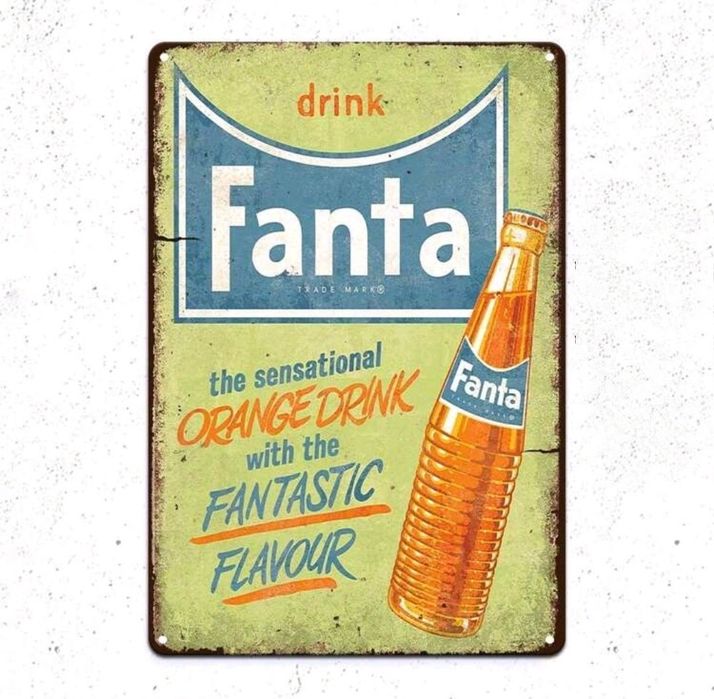 Нови метални табели ретро стил