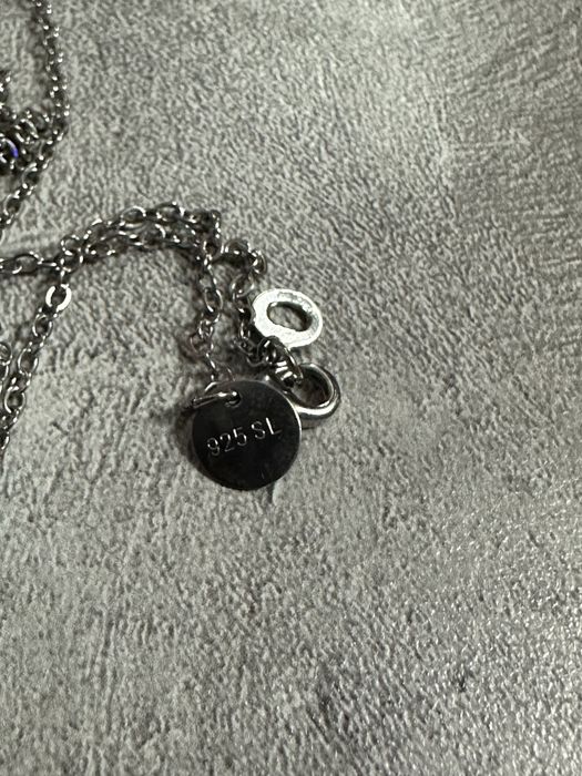 Украшение серебряное с бирюзой