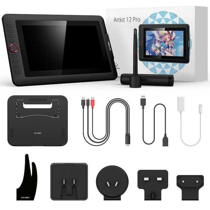 Tableta grafica XP-PEN Artist 12 Pro, 11.6" FHD, TILT, 1920x1080