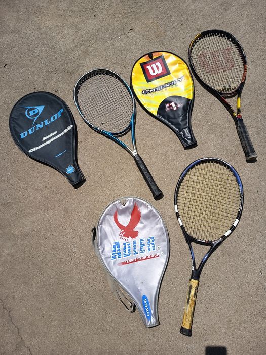 Rachete de tenis vintage piese de colecție