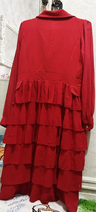 Платья красный вечерный