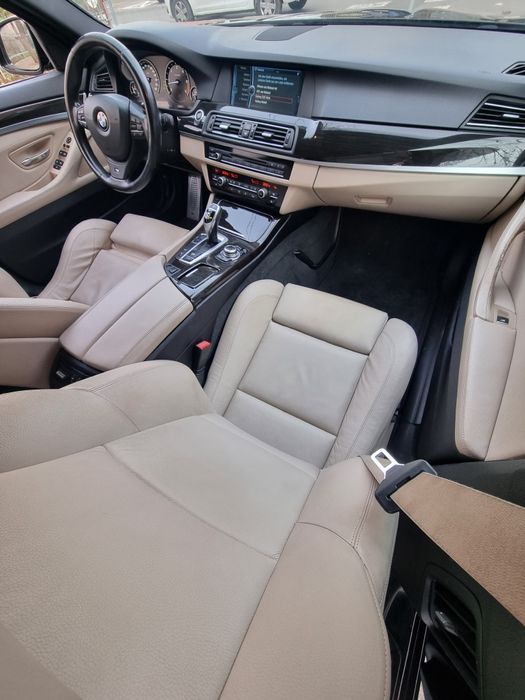 Interior Sport piele bej Bmw F11 F10 scaune încălzite fata/spate