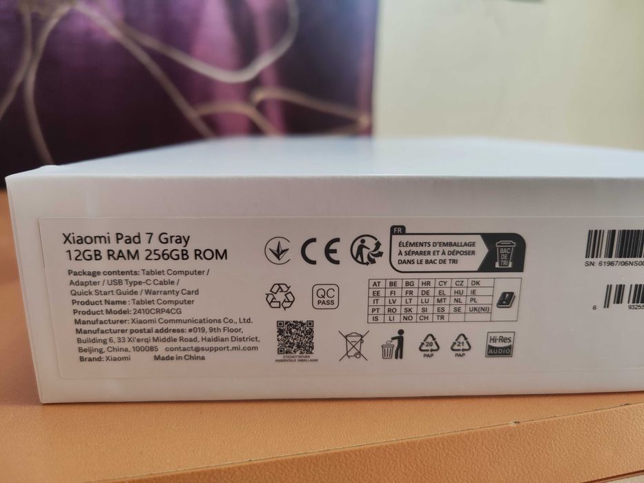 Xiaomi pad 7 като нов