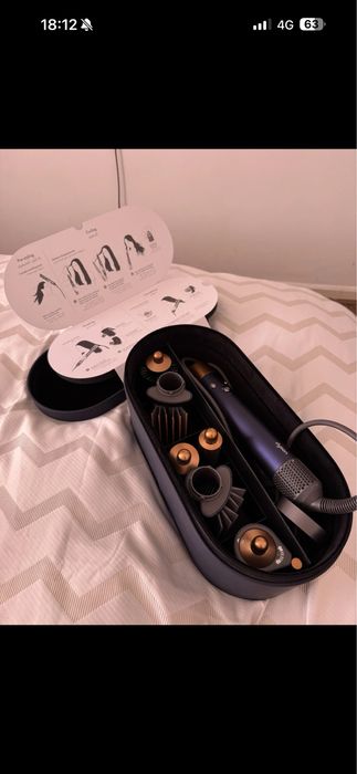 Dyson Airwrap Multi-Styler Dryer Prussian Blue / Rich Copper conditie excelenta