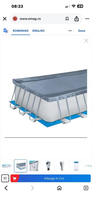 Piscina supraterana