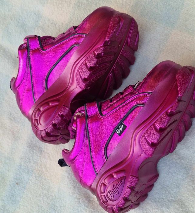 Buffalo Metallic Purple  оригинални дамски сникърси 37 номер