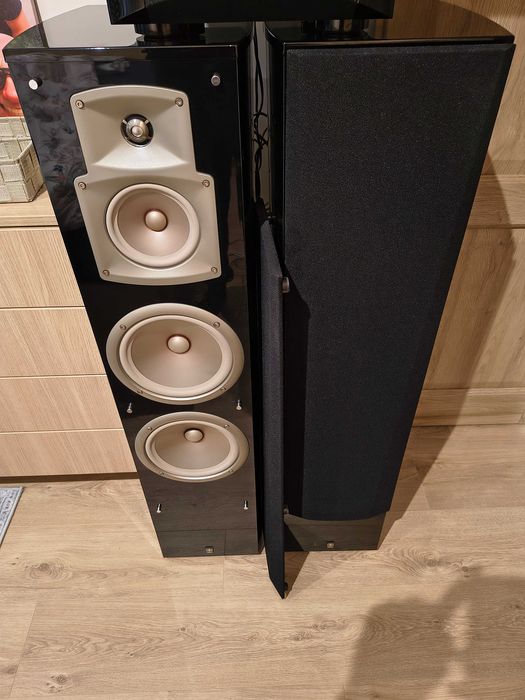 YAMAHA HiFi комплект усилвател субуфер колонии