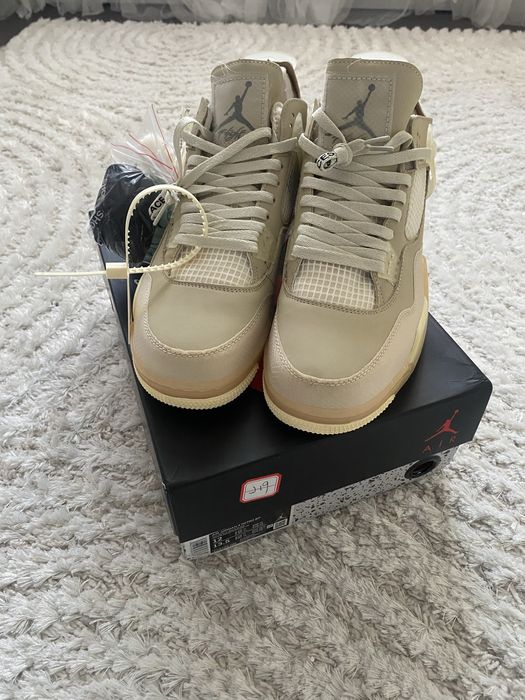 Adidasi Air Jordan 4 low trainers