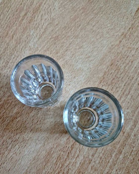6 pahare mici sticla shot tarie