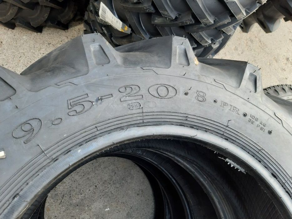 Anvelope noi OZKA 9.5-20 cu 8PR Cauciucuri agricole de tractor