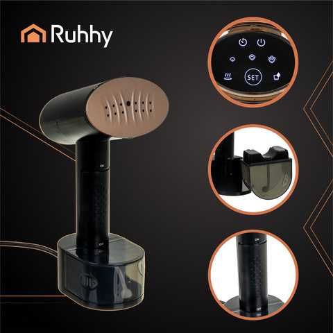Ръчен уред за гладене с пара за дрехи RUHHY 2000W  с сензорен дисплей