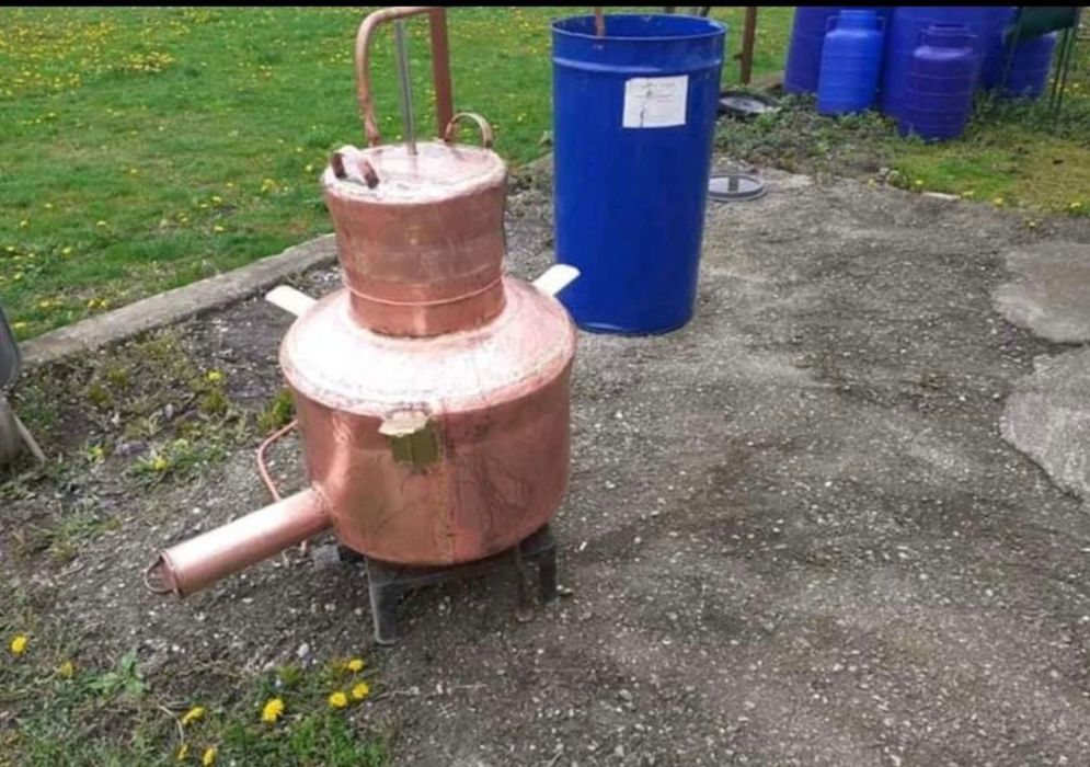 Vând cazane de țuică din cupru alimentar la comanda