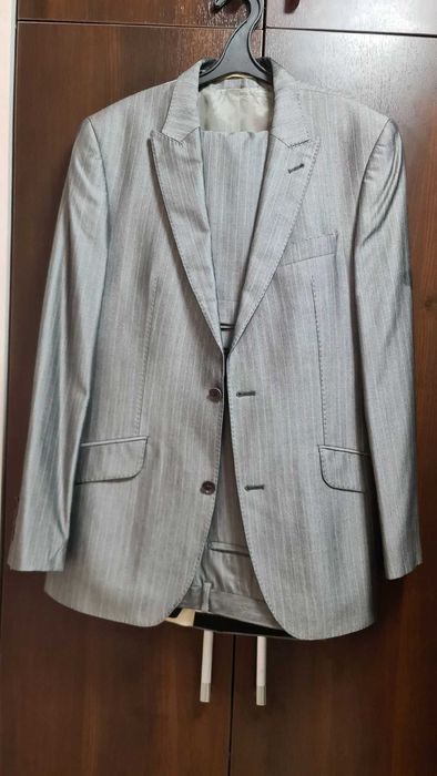 Брючный костюм(шерсть-шелк)