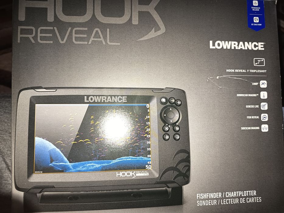 Vând sonar de pescuit lowrance
