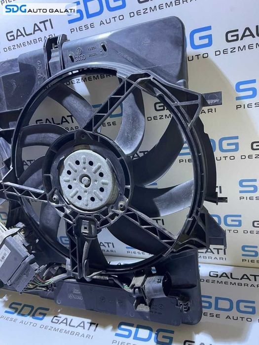 Grup Ventilator Ventilatoare Electroventilator Electroventilatoare cu Modul Releu Audi Q5 2.0 TFSI 2009 - 2017 Cod 989460D 993328L 8K0121003M