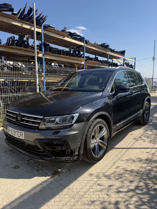 Volkswagen Tiguan 2019 R LINE 2.0 DIESEL 4X4 150.000 KM AUTOMAT usor avariat / avariate / lovit / lovite
