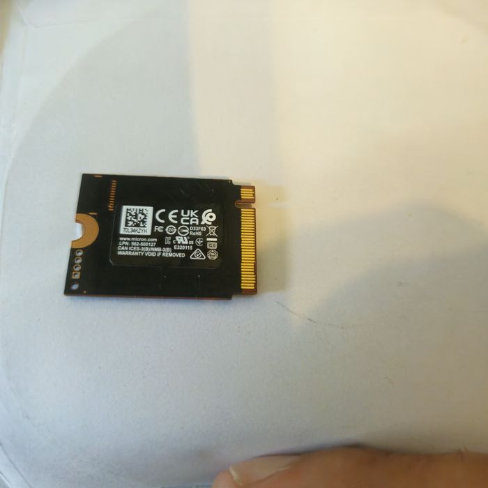 Нов NVMe SSD Micron 512GB M.2 (PCIe Gen4 x4)
