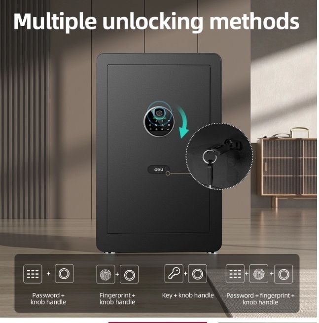 Deli seyf ey632 60x38x36sm