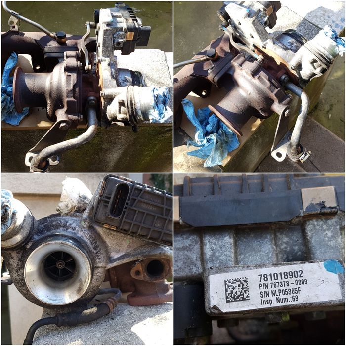 Turbina turbo BMW 318D 118D 143cai 116D 122cai E90 E91 E81 E82 E87 E88