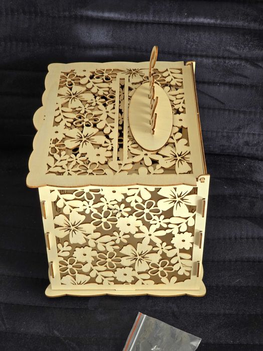 Кутия за пликове, картички, нова, за сватба