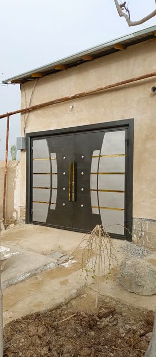 Даруаза есик айнага решетки ограждение уйдин алдына навес перила  http