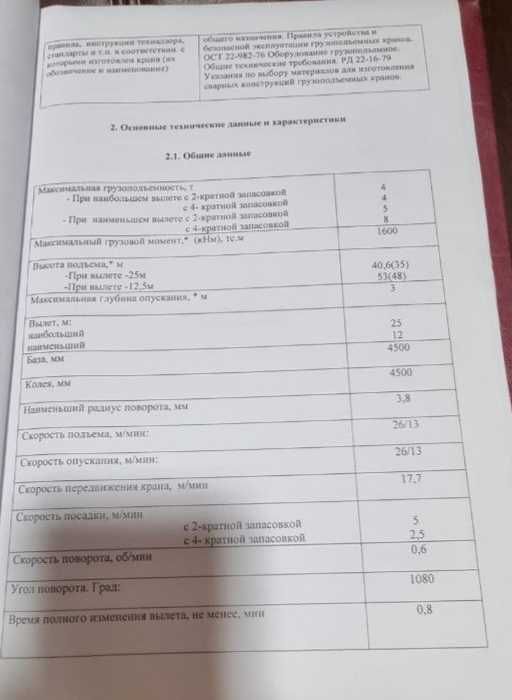 продается Башенный кран C981A зав. номер 8205