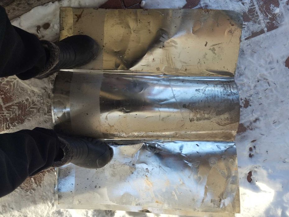 Труба алюминий диам80