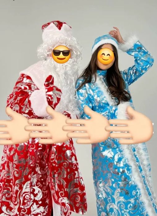 Костюм Деда мороза и снегурочки