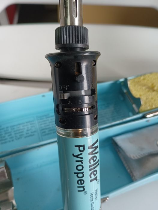 Weller pyropen газов поялник