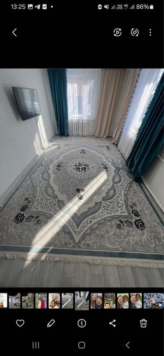Продам ковер чистый после стирки