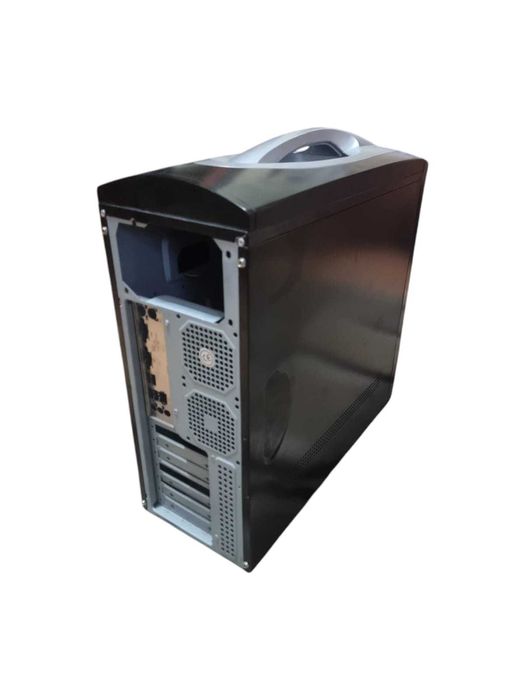 Carcasa cu maner PC Tower ATX Negru/Argintiu (fara sursa)